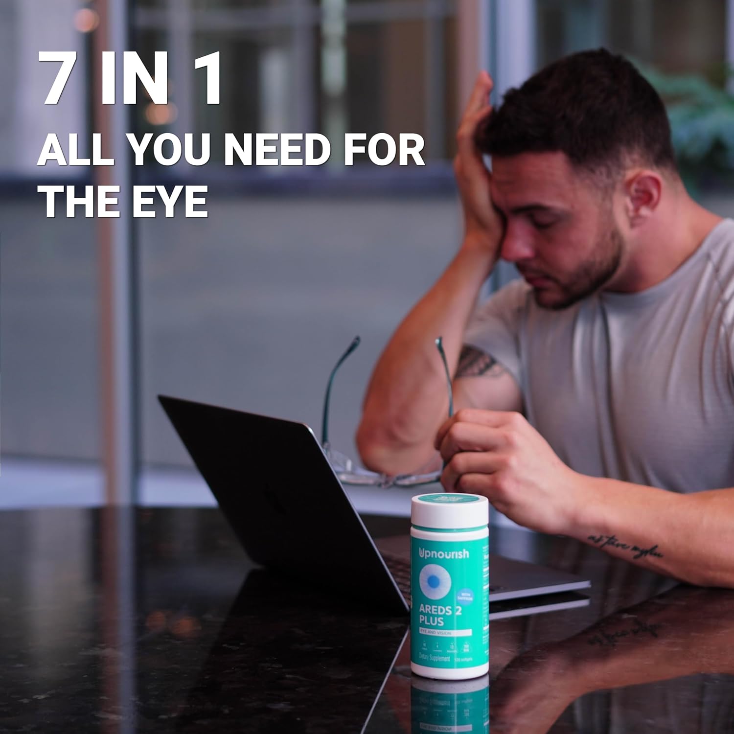 UpNourish AREDS 2 Plus Eye Vitamin Supplement