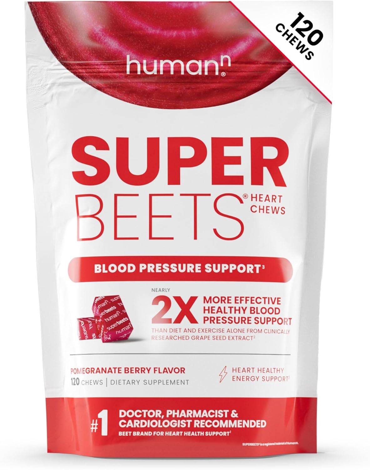 Humann SuperBeets Heart Chews