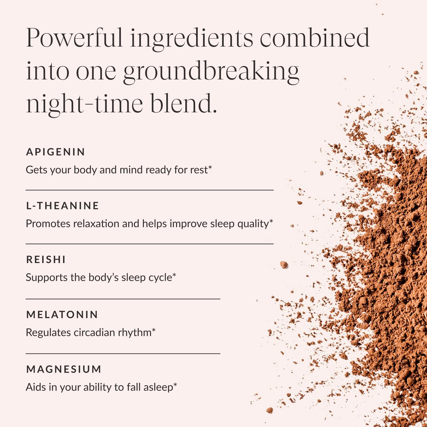 Beam Dream Sleep Powder Brownie Batter