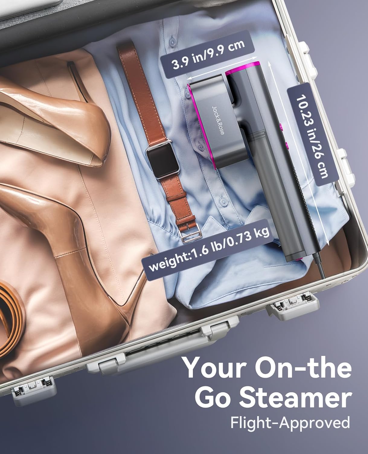 Jack ＆ Rose Travel Steamer for Clothes