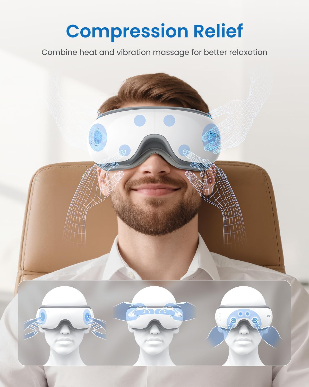 RENPHO Eyeris 1 Eye Massager with Heat