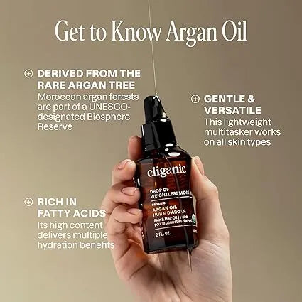 Cliganic Organic Argan Oil for Hair