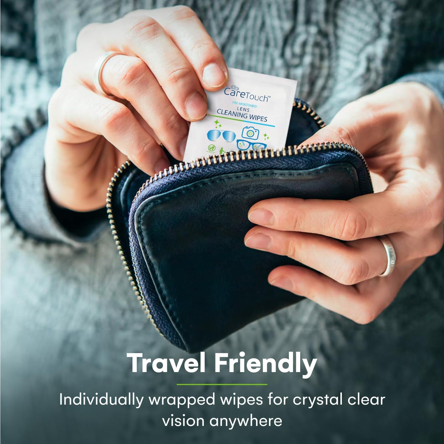 Care Touch Lens Wipes for Eyeglasses