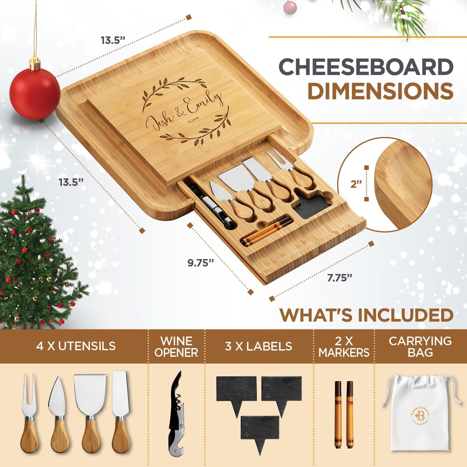 Personalized Charcuterie Board