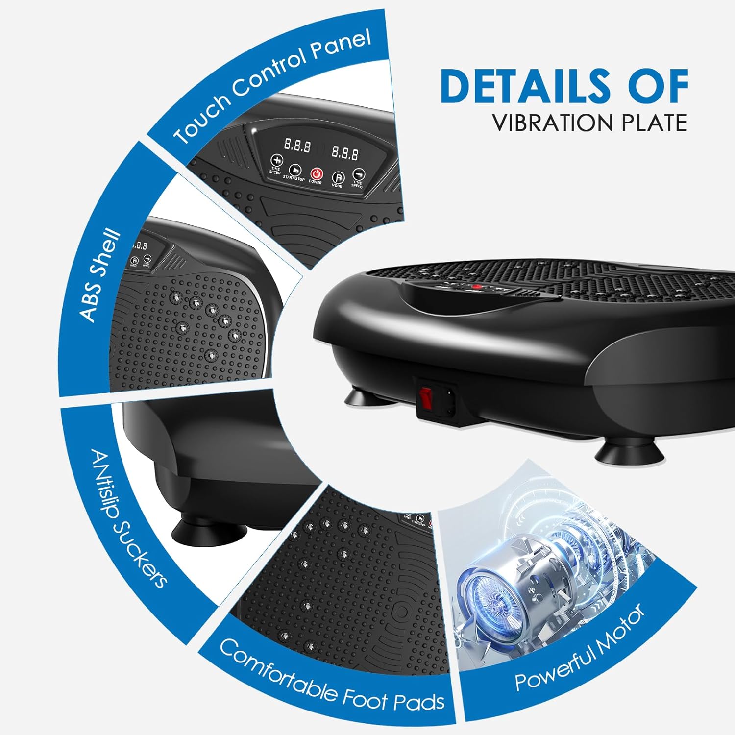 Vibration Plate Exercise Machine