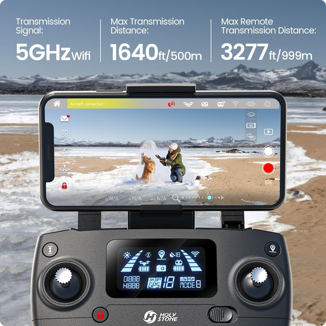 Holy Stone HS700E 4K UHD Drone