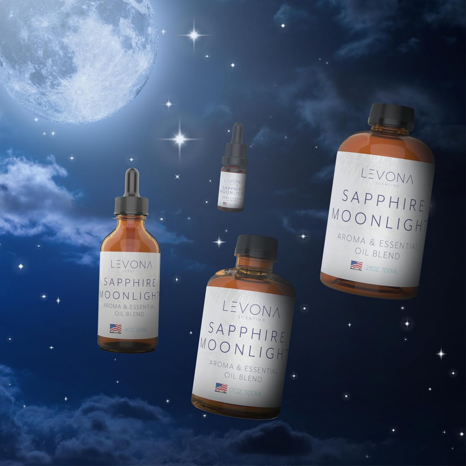 LEVONA Scent 100% Pure Essential Oils for Diffusers and Humidifier