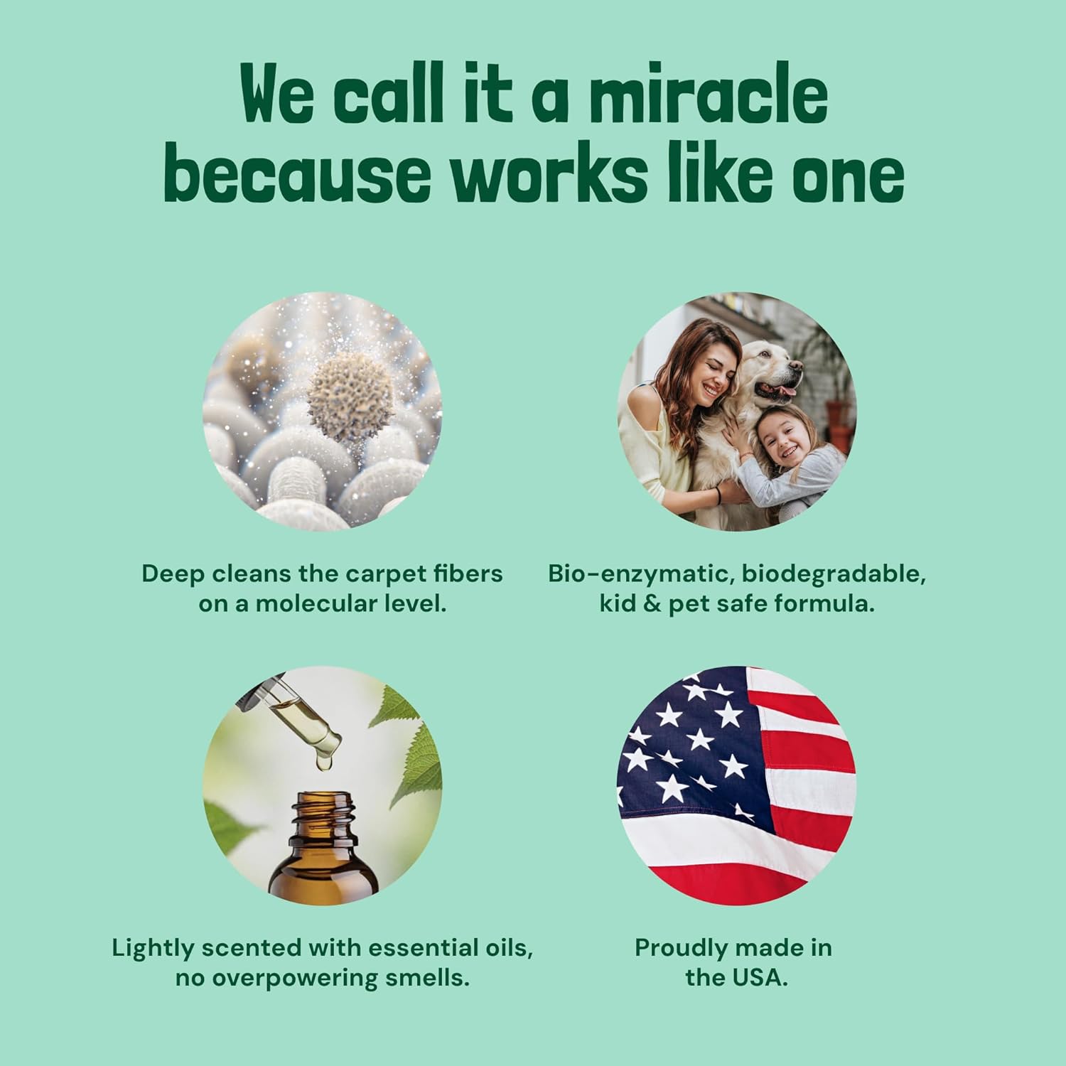 Sunny & Honey Carpet Cleaner Solution