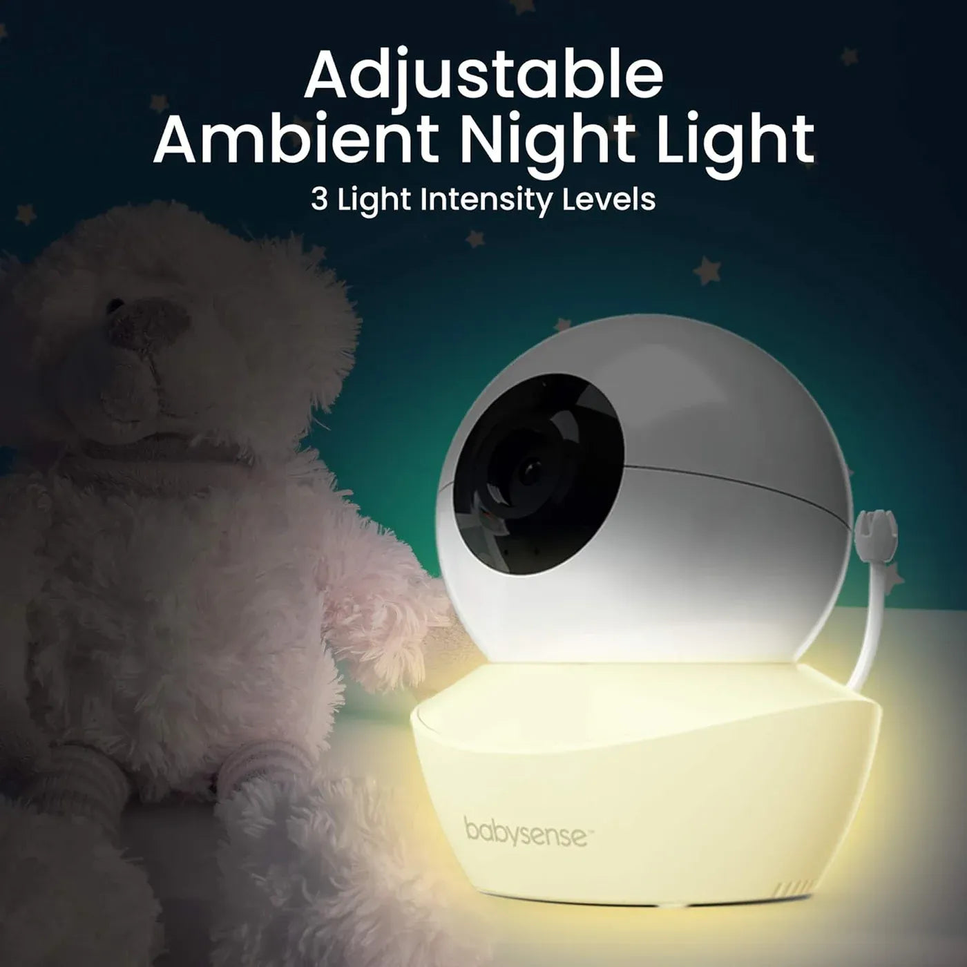 Babysense HD 5" Video Baby Monitor with Camera and Audio