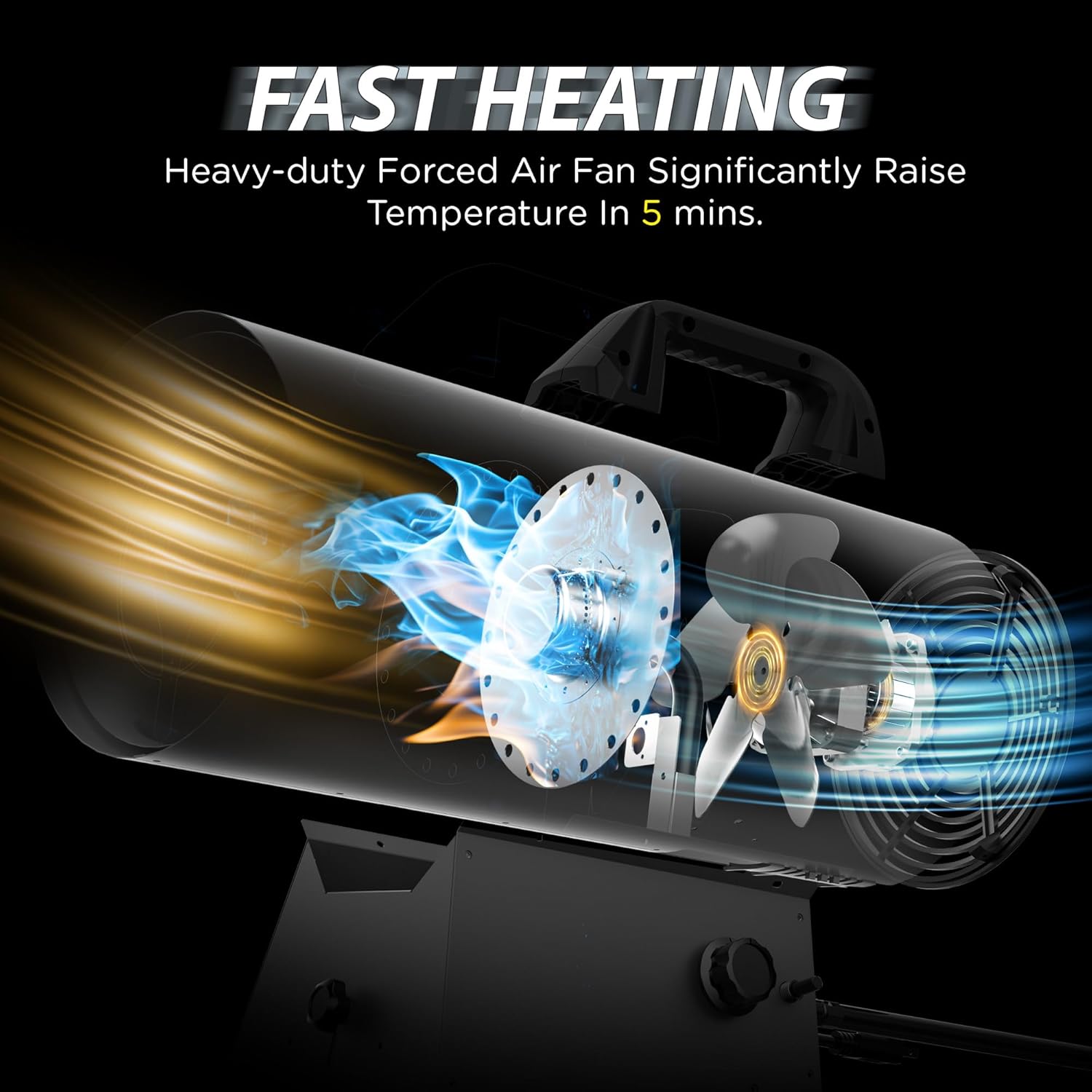 InoKraft Maxheat MH125 125,000 BTU Forced Air Propane Heater