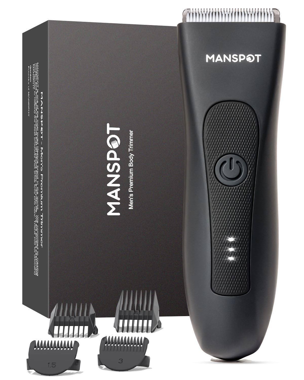 MANSPOT Manscape Groin & Body Hair Trimmer for Men