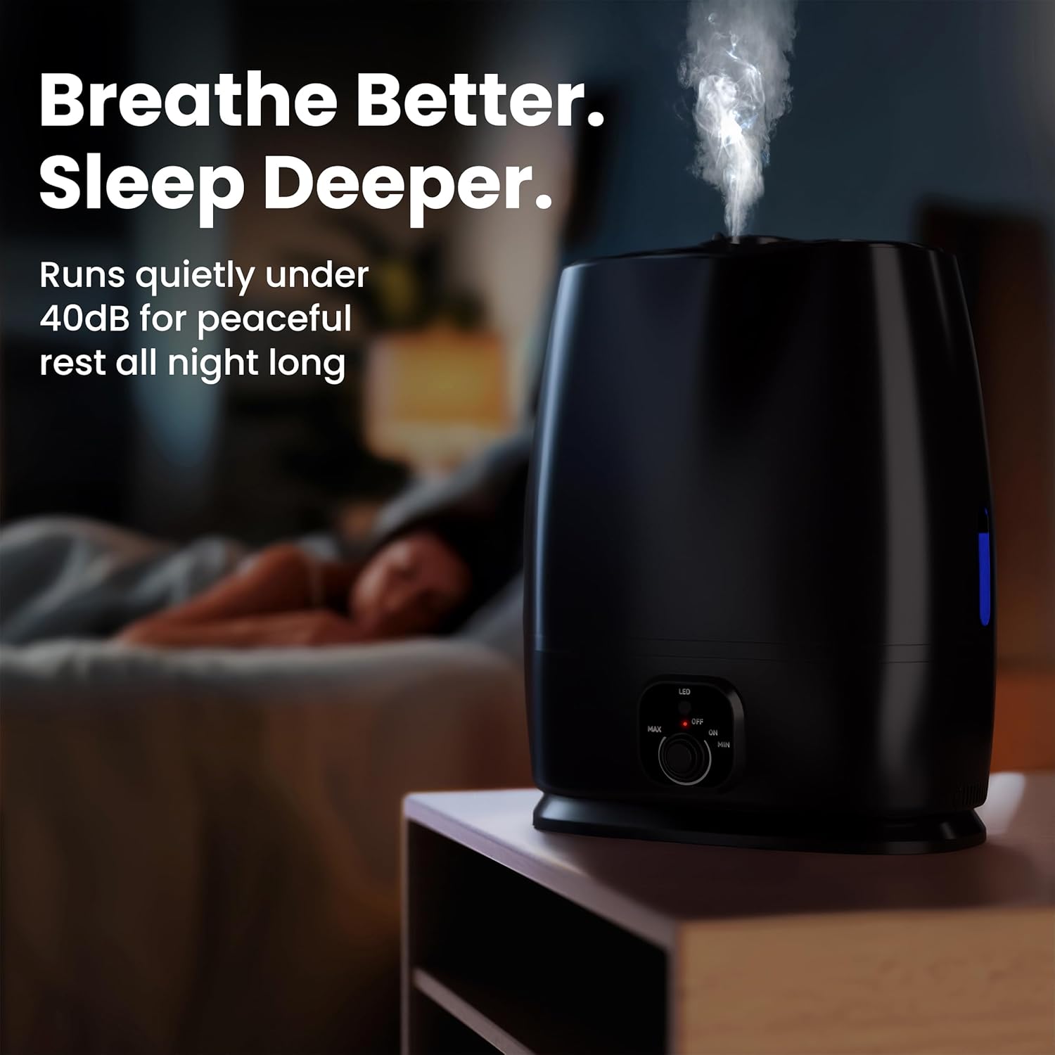Everlasting Comfort 6L Humidifiers for Bedroom,