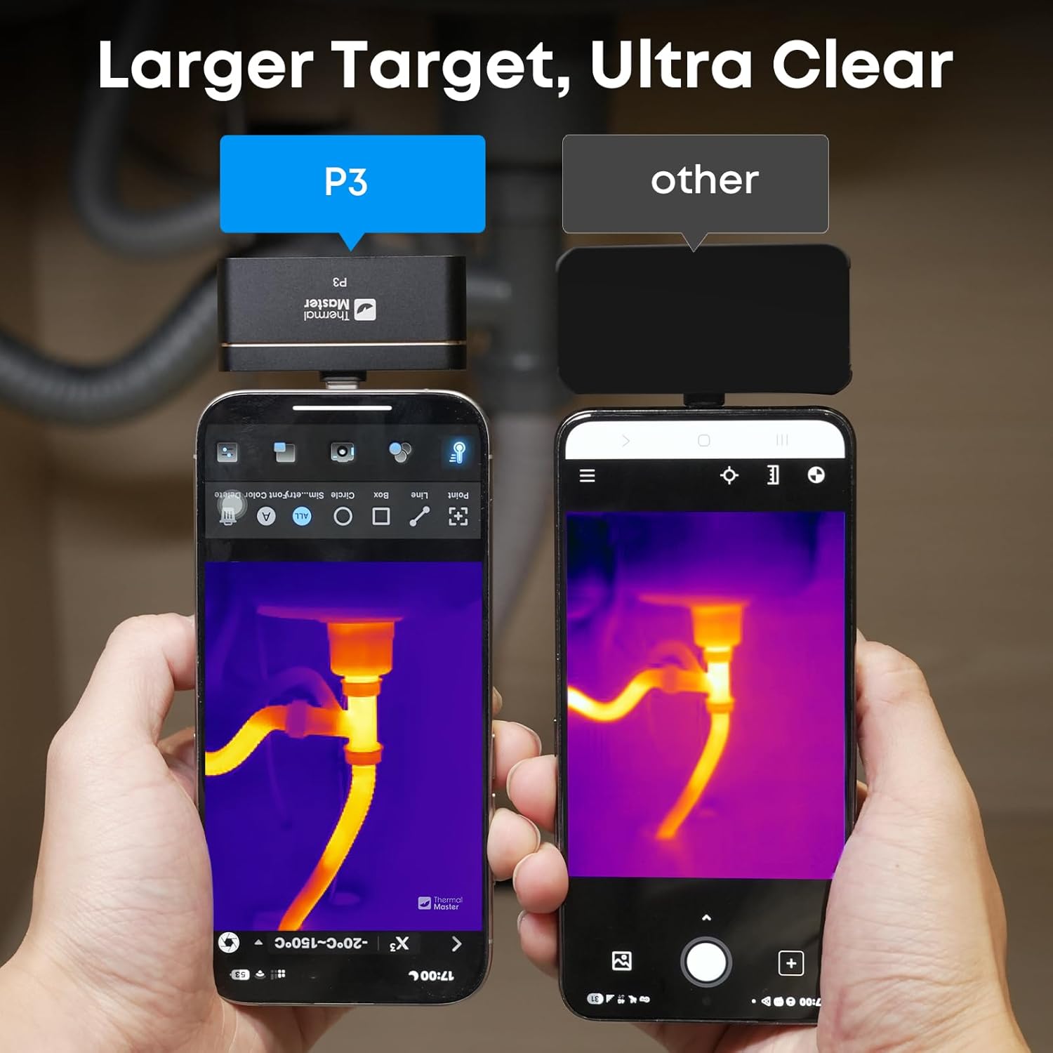 P3, Thermal Camera for iOS & Android