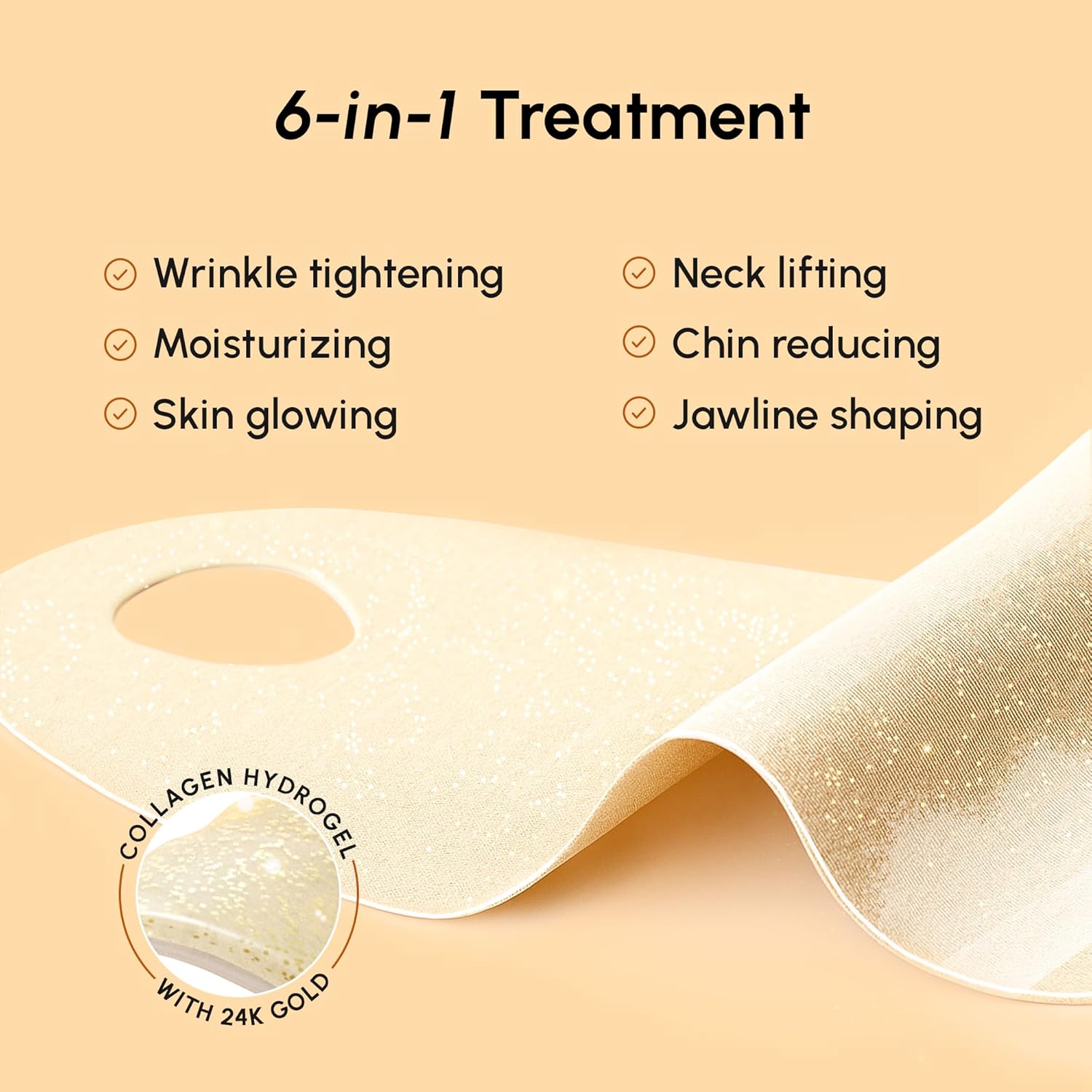 MAREE V Line Lifting Mask with 24K Gold