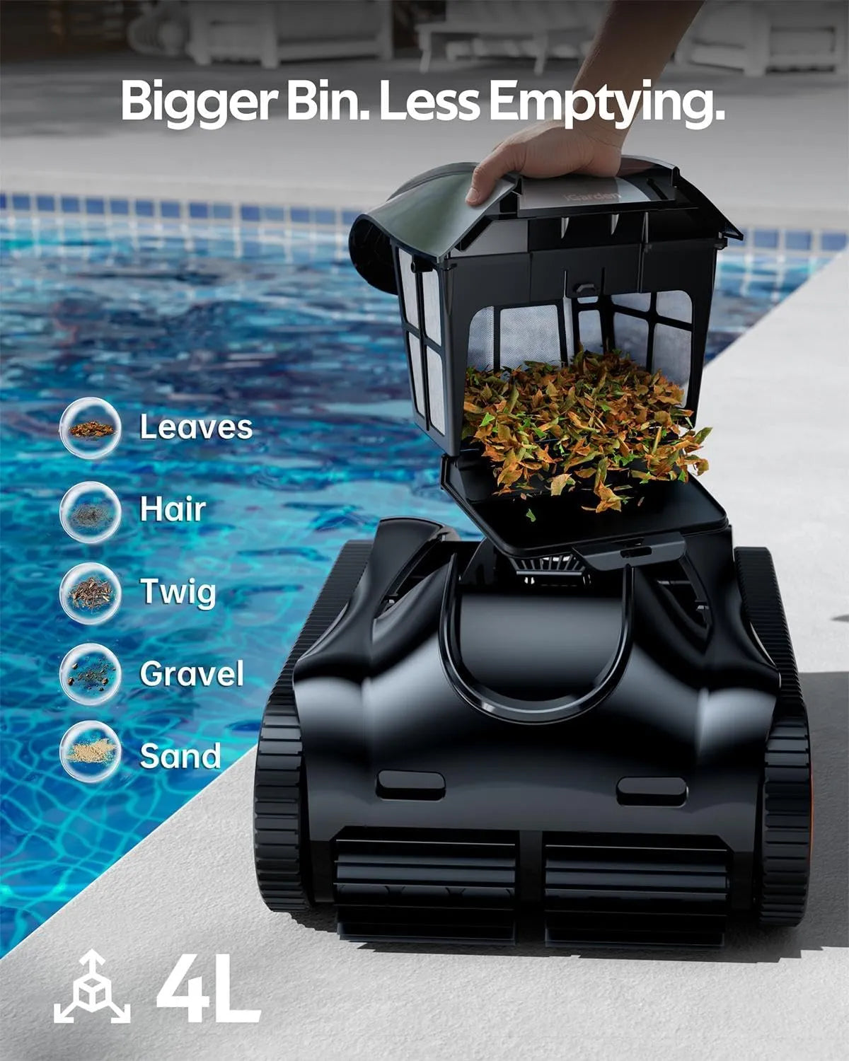 iGarden Robotic Pool Cleaner K Series