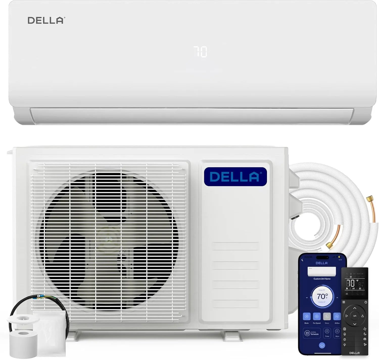 DELLA Vario Series 24000 BTU Mini Split AC