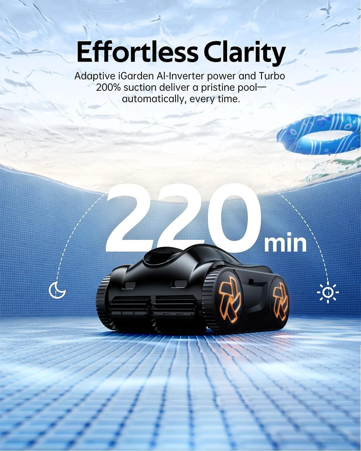 iGarden Robotic Pool Cleaner K Series