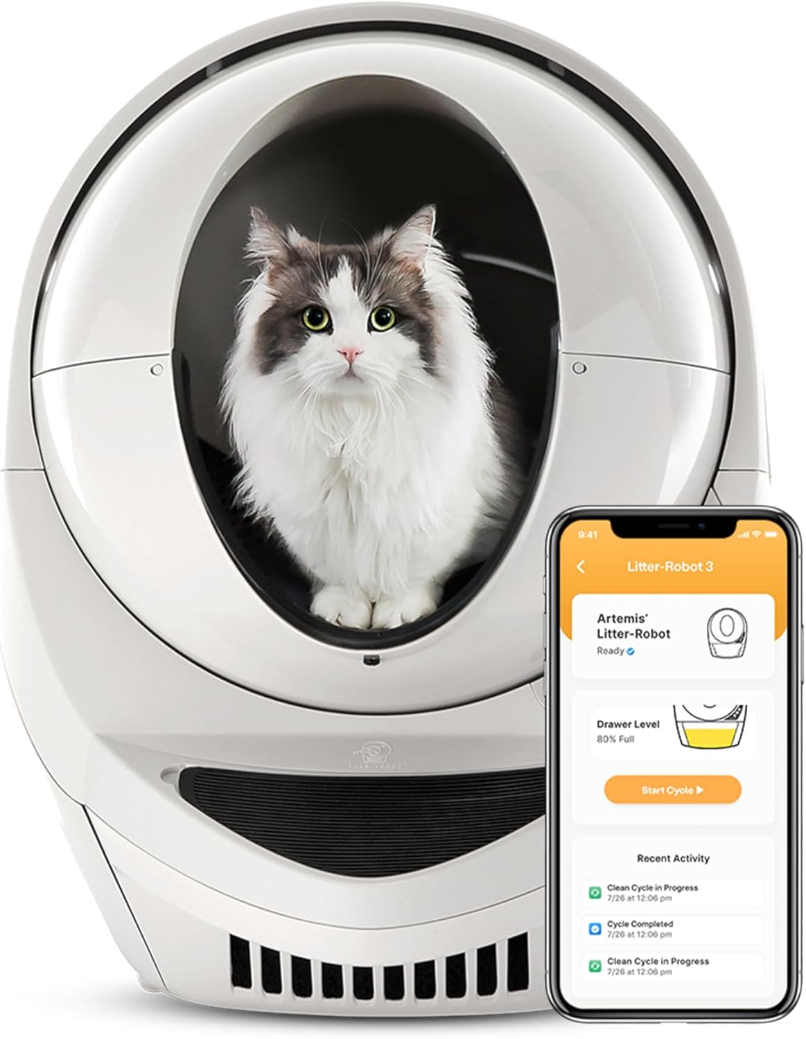 Litter-Robot 3 Connect by Whisker, Beige