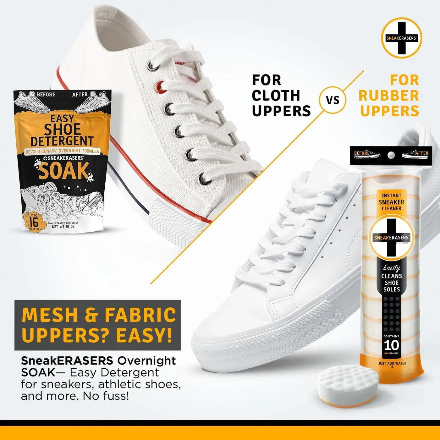 SneakERASERS Instant Sneaker Cleaner