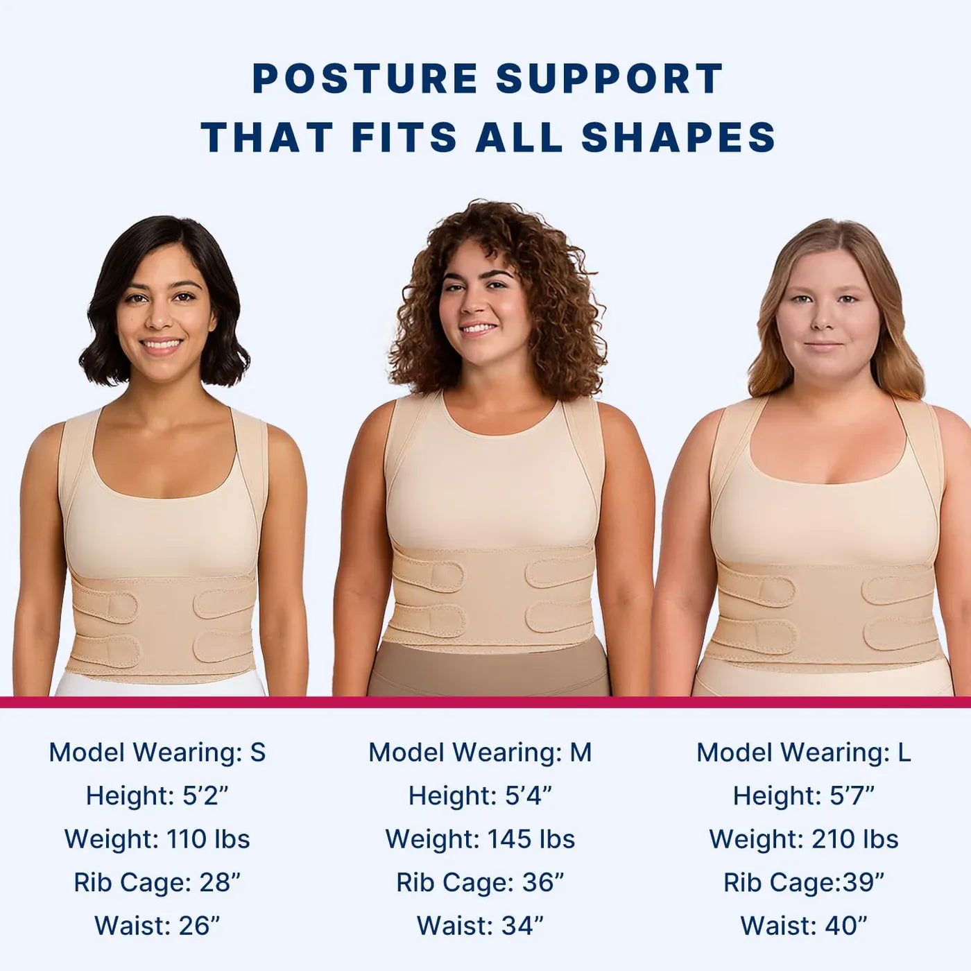 Fit Geno Back Brace Posture Corrector for Men & Women
