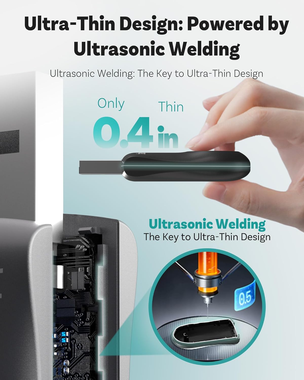 OTTOCAST Mini 2025 2-in-1 Wireless CarPlay