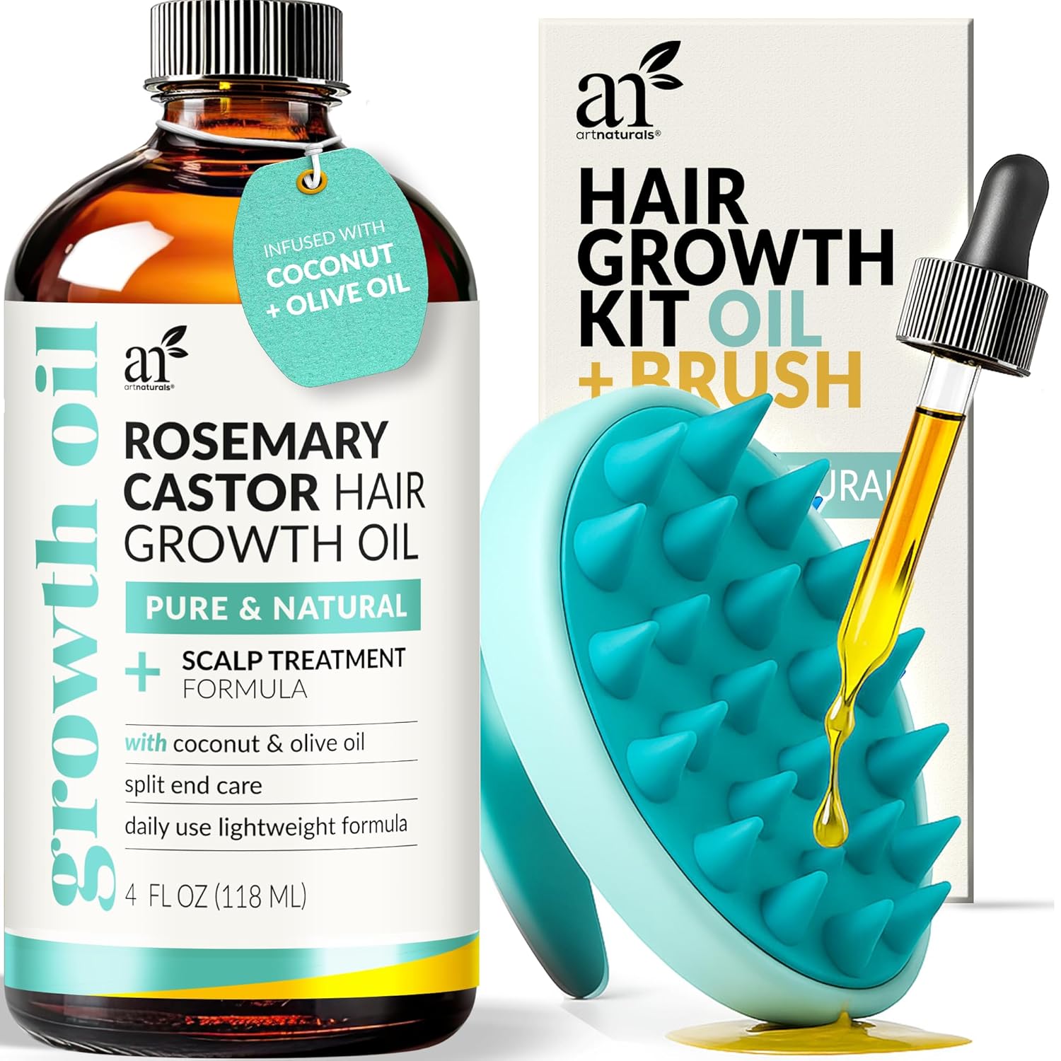 Artnaturals Organic Rosemary Castor Hair Oil