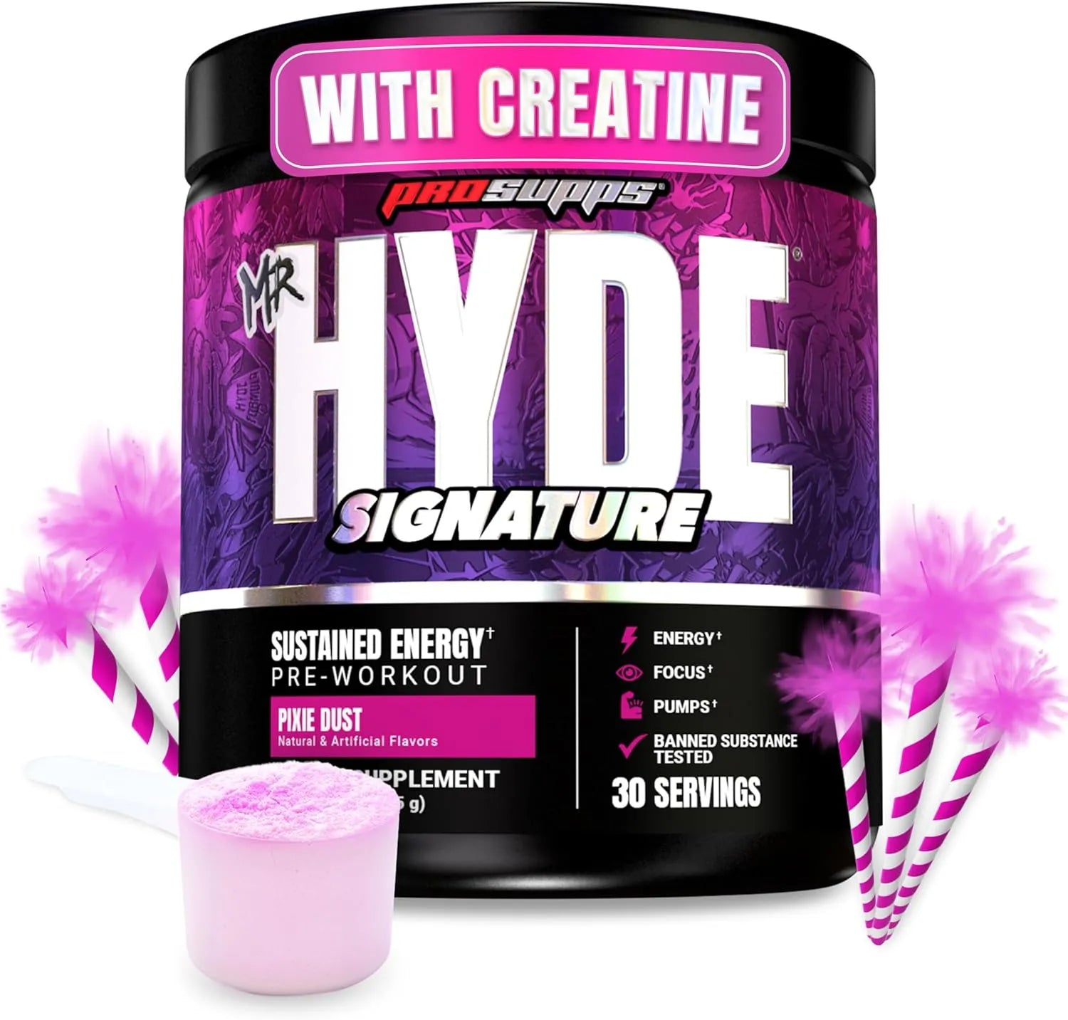 ProSupps Mr. Hyde Signature Pre Workout Powder with Creatine