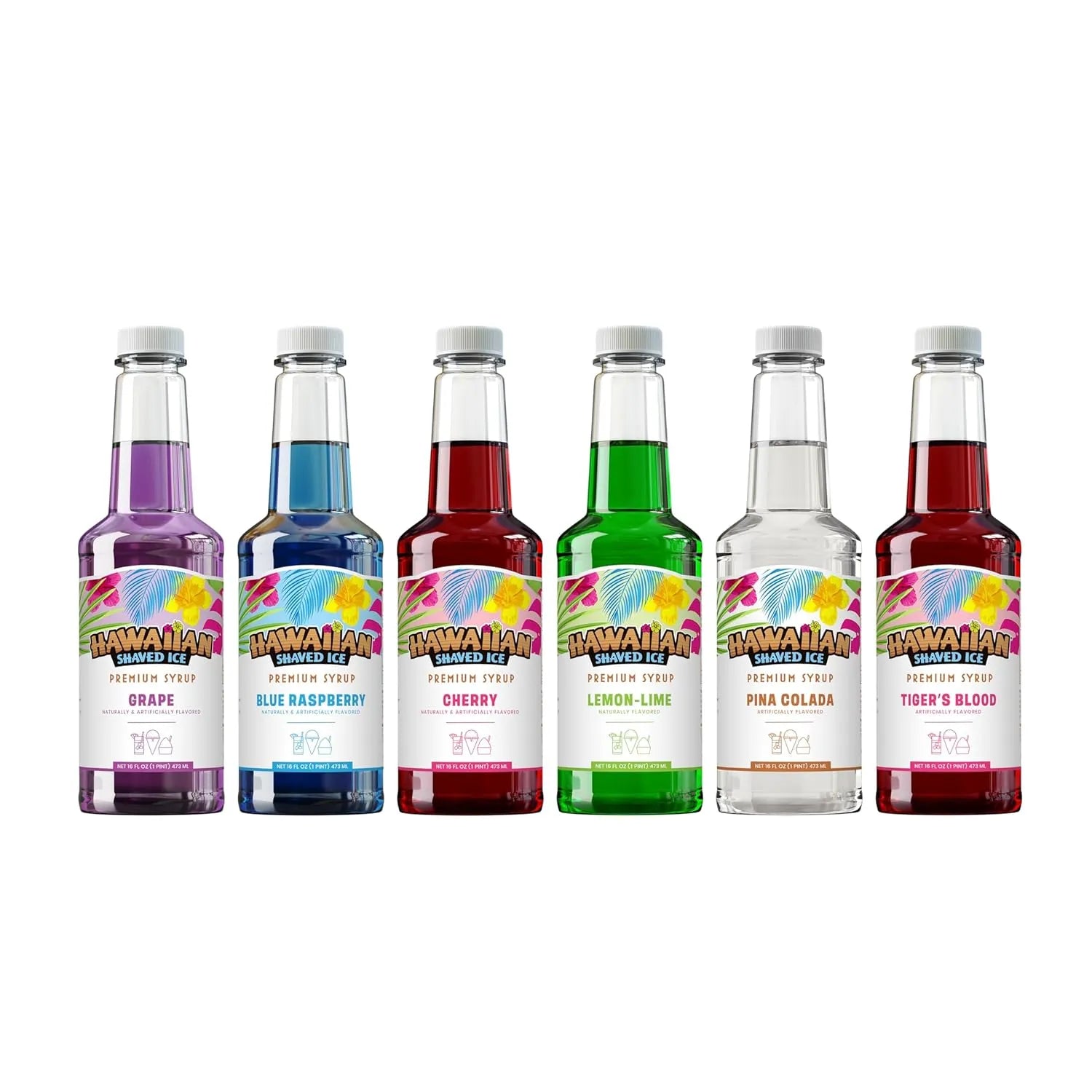 Hawaiian Shaved Ice Syrup Assortment