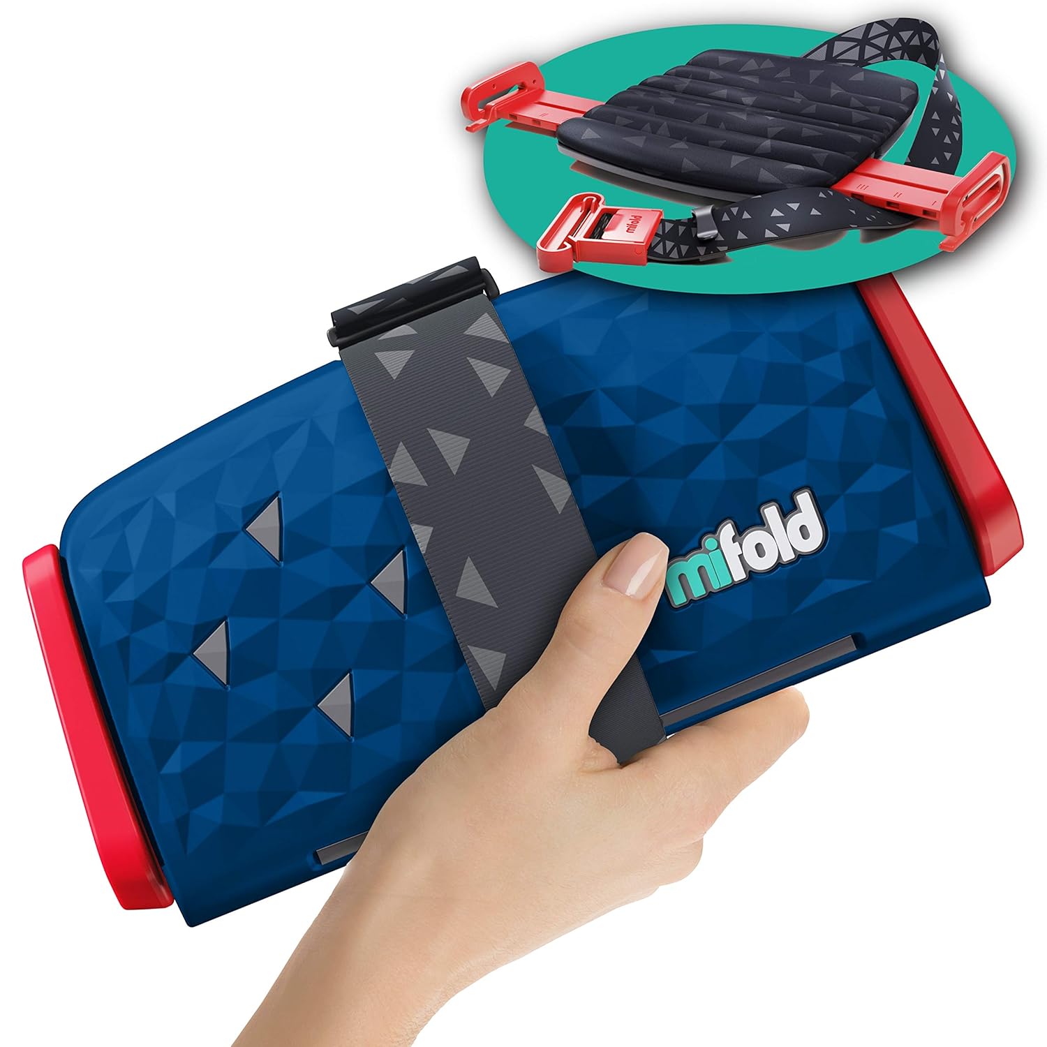 Mifold Comfort Grab-and-go Car Backless Booster