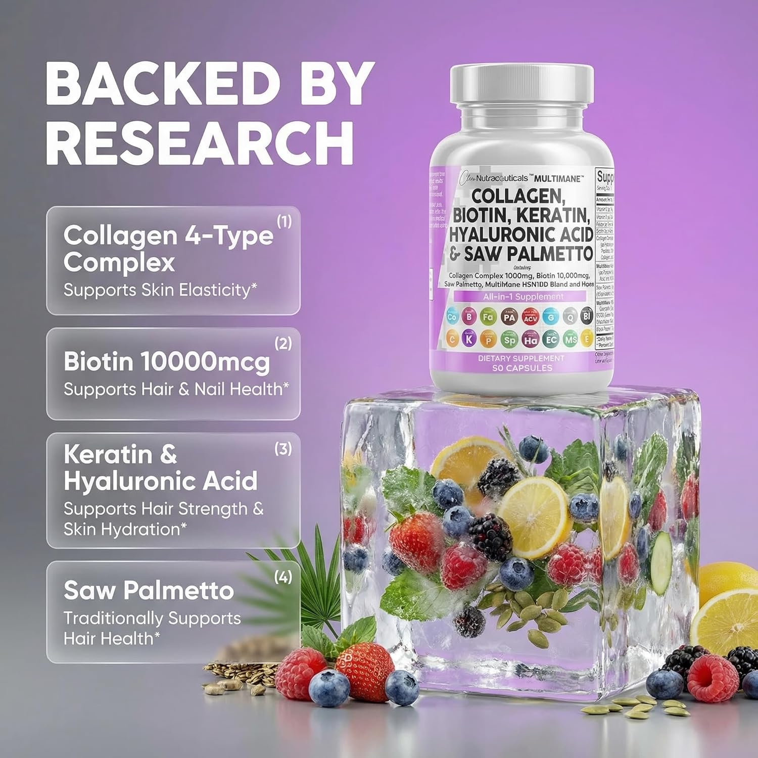 Clean Nutraceuticals Collagen Pills