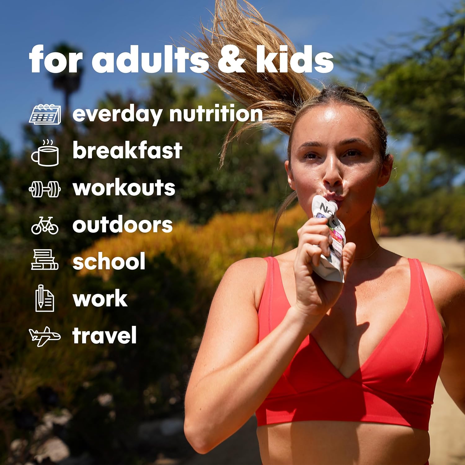 Noka Superfood Fruit Smoothie Pouches Variety Pack