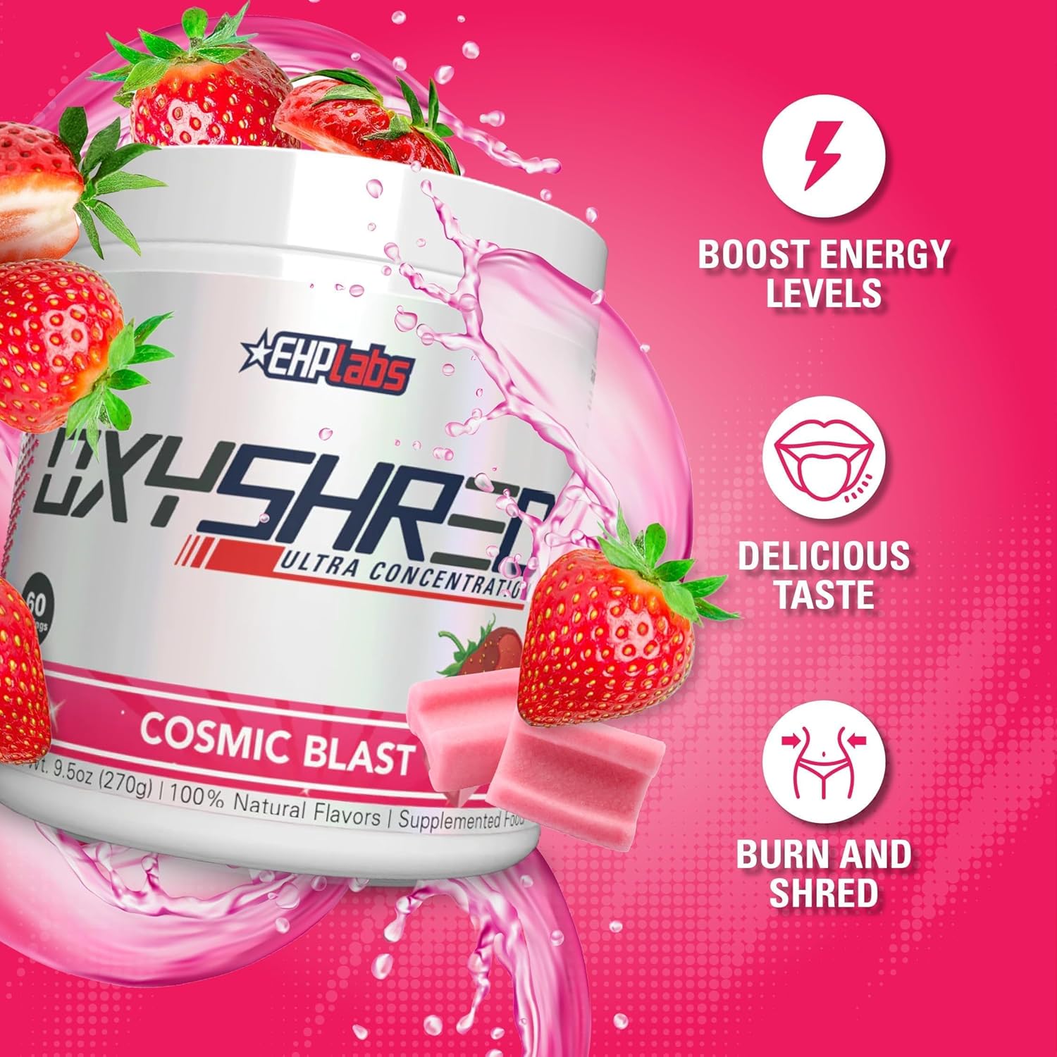 EHP Labs OxyShred Pre Workout Powder