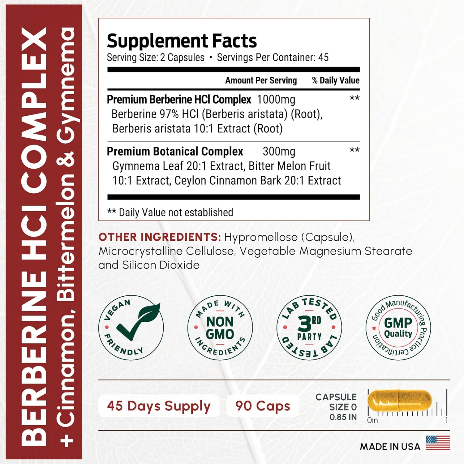 ForestLeaf Berberine Supplement
