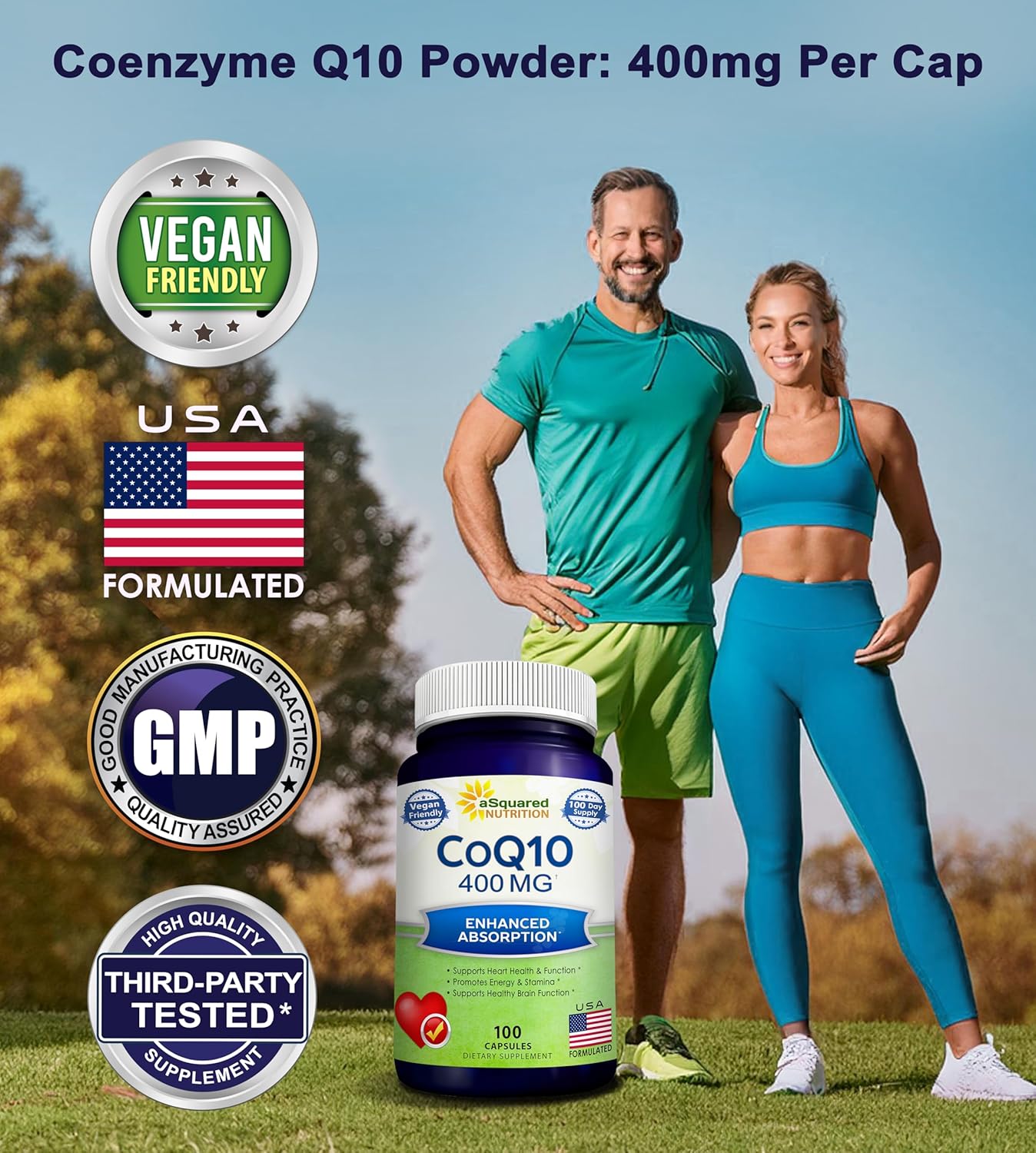 aSquared Nutrition CoQ10