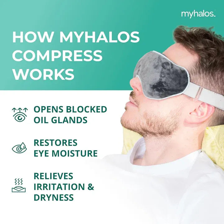 MyHalos® Heated Eye Mask for Dry Eyes