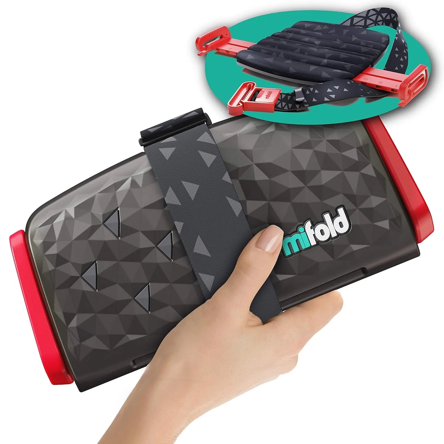 New Mifold Comfort Grab-and-go Car Backless Booster