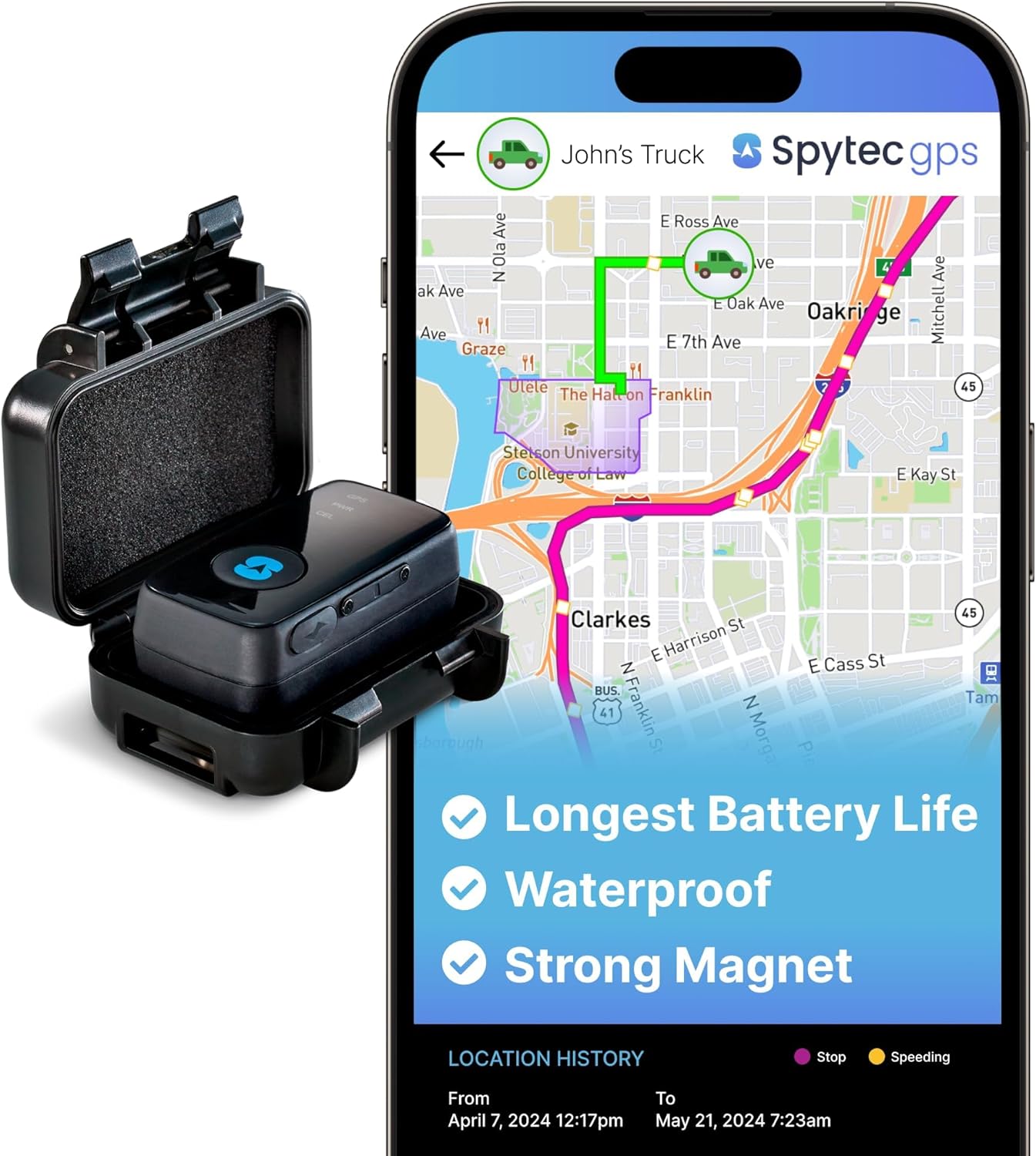 Spytec Atlas GPS Tracker for Vehicles
