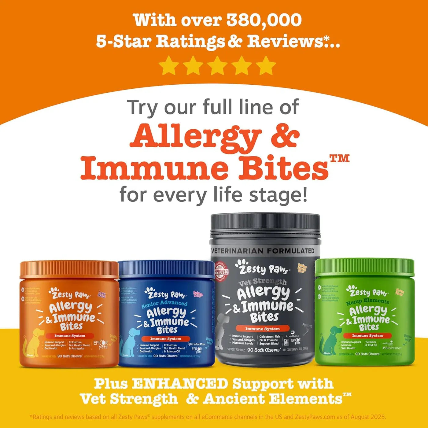 Zesty Paws Dog Allergy Relief Chews