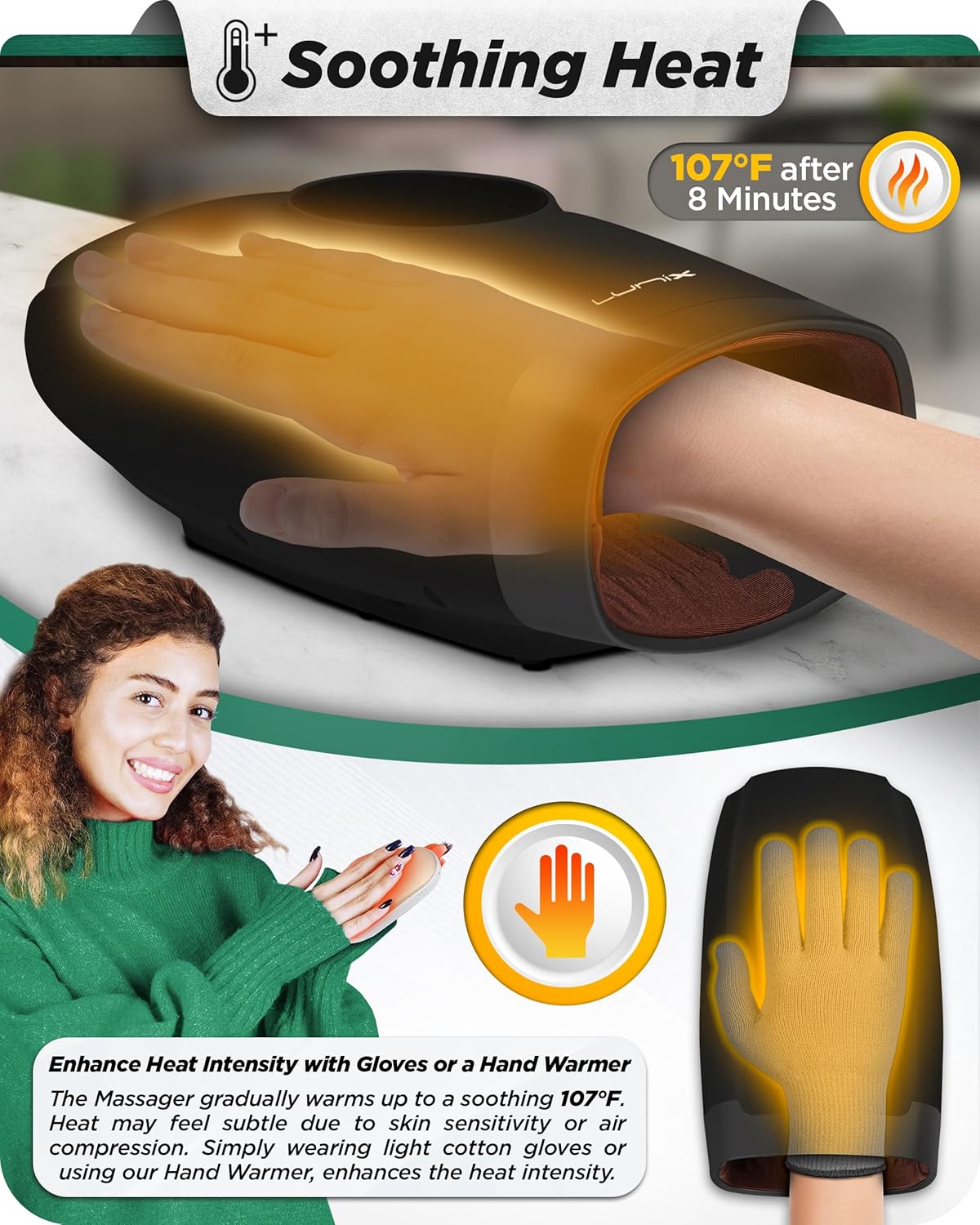 Lunix LX3 Cordless Hand Massager