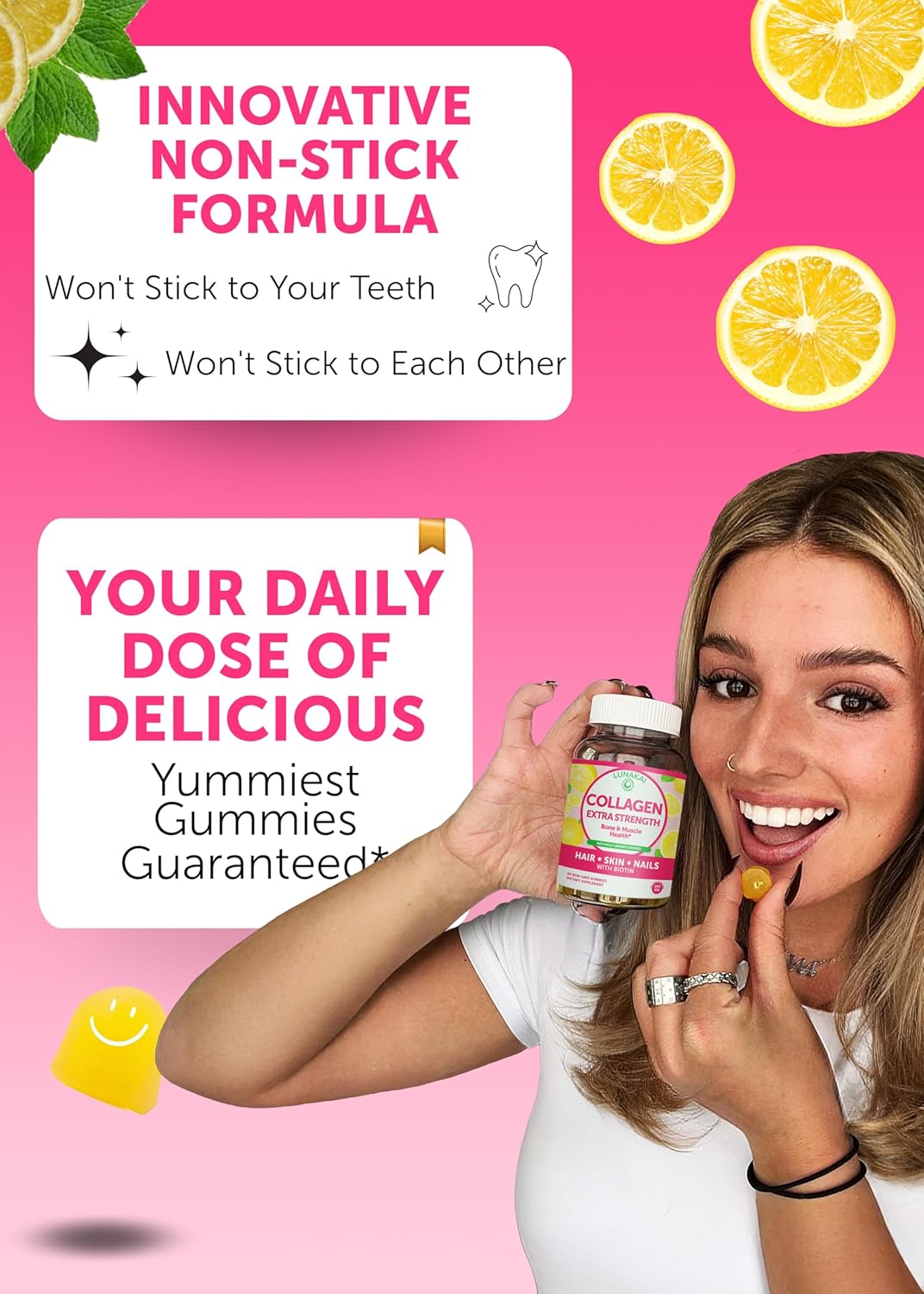 Lunakai Collagen and Vitamin E Gummies Bundle