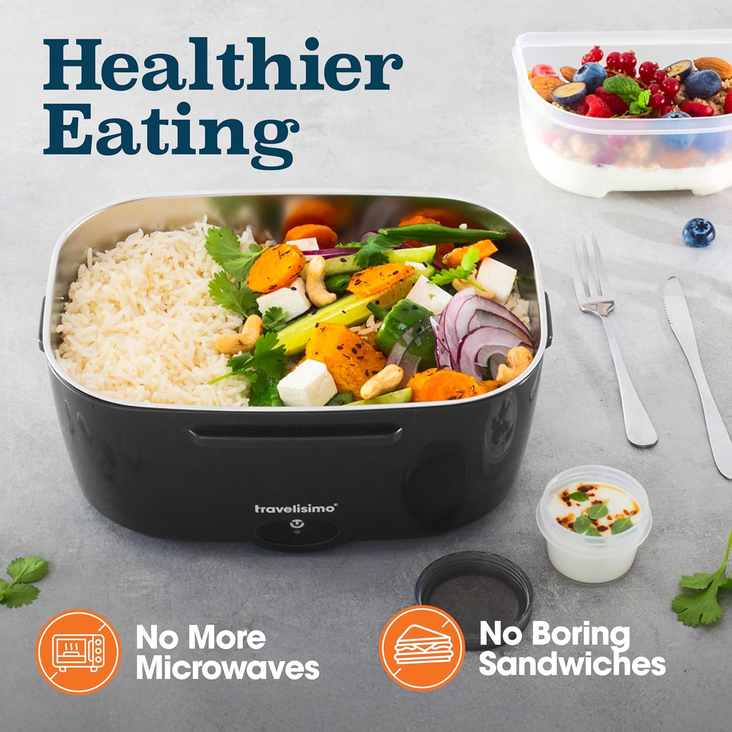 TRAVELISIMO Electric Lunch Box