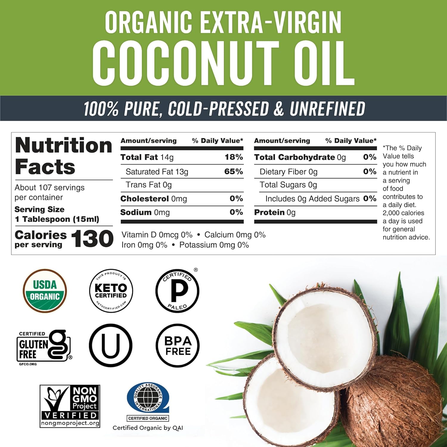 Viva Naturals Organic Coconut Oil