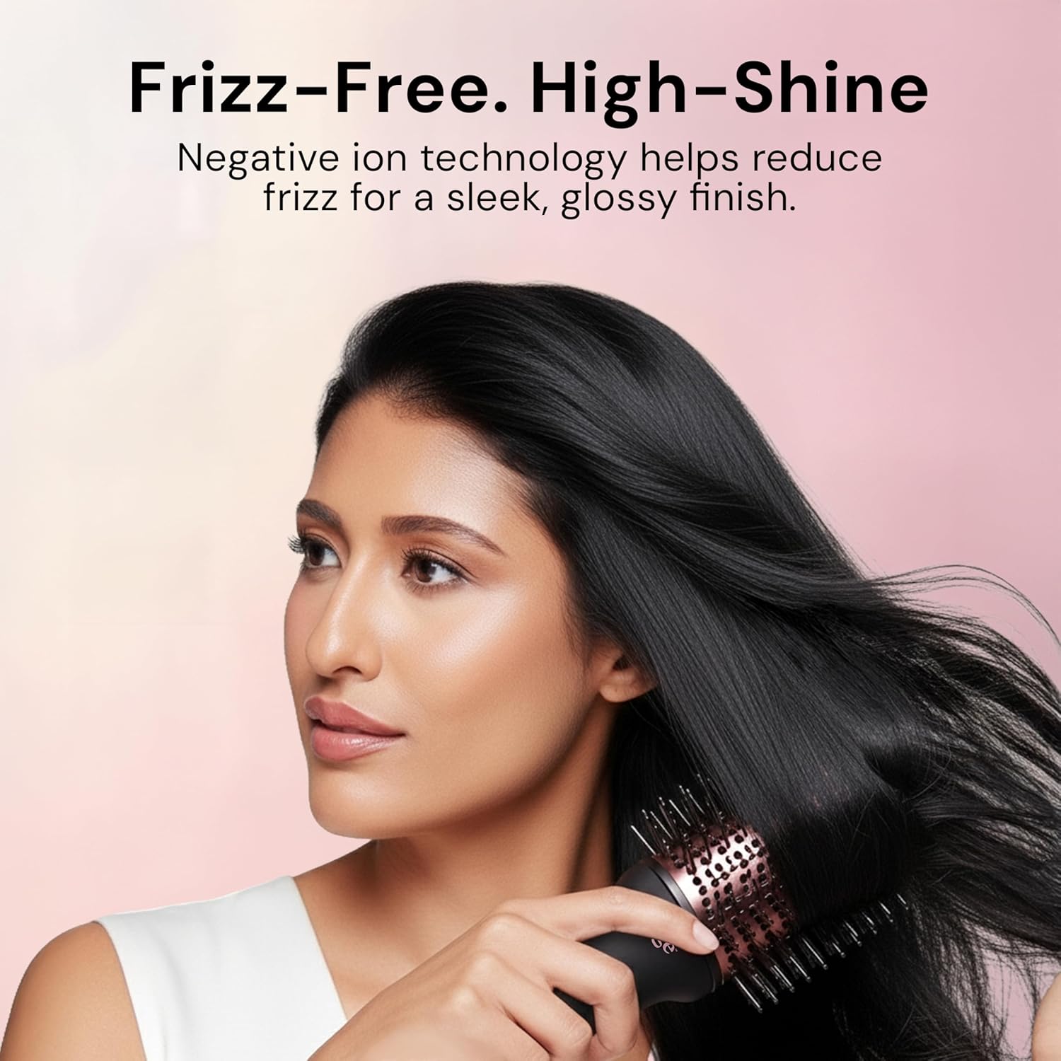 L'ANGE HAIR Le Volume 2-in-1 Titanium Blow Dryer Brush