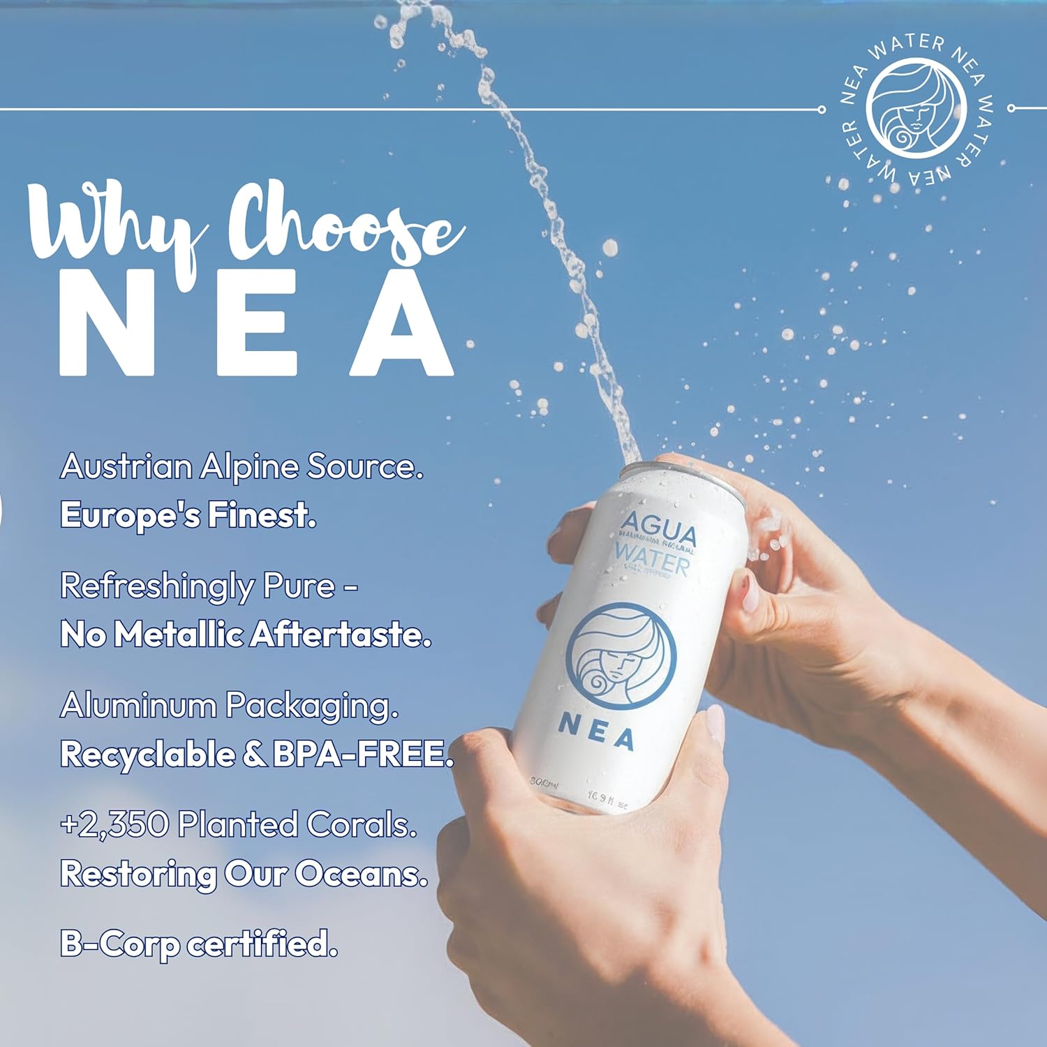 Austrian Alps Spring Mineral Can Water