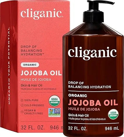 Cliganic Organic Jojoba Oil 32 oz
