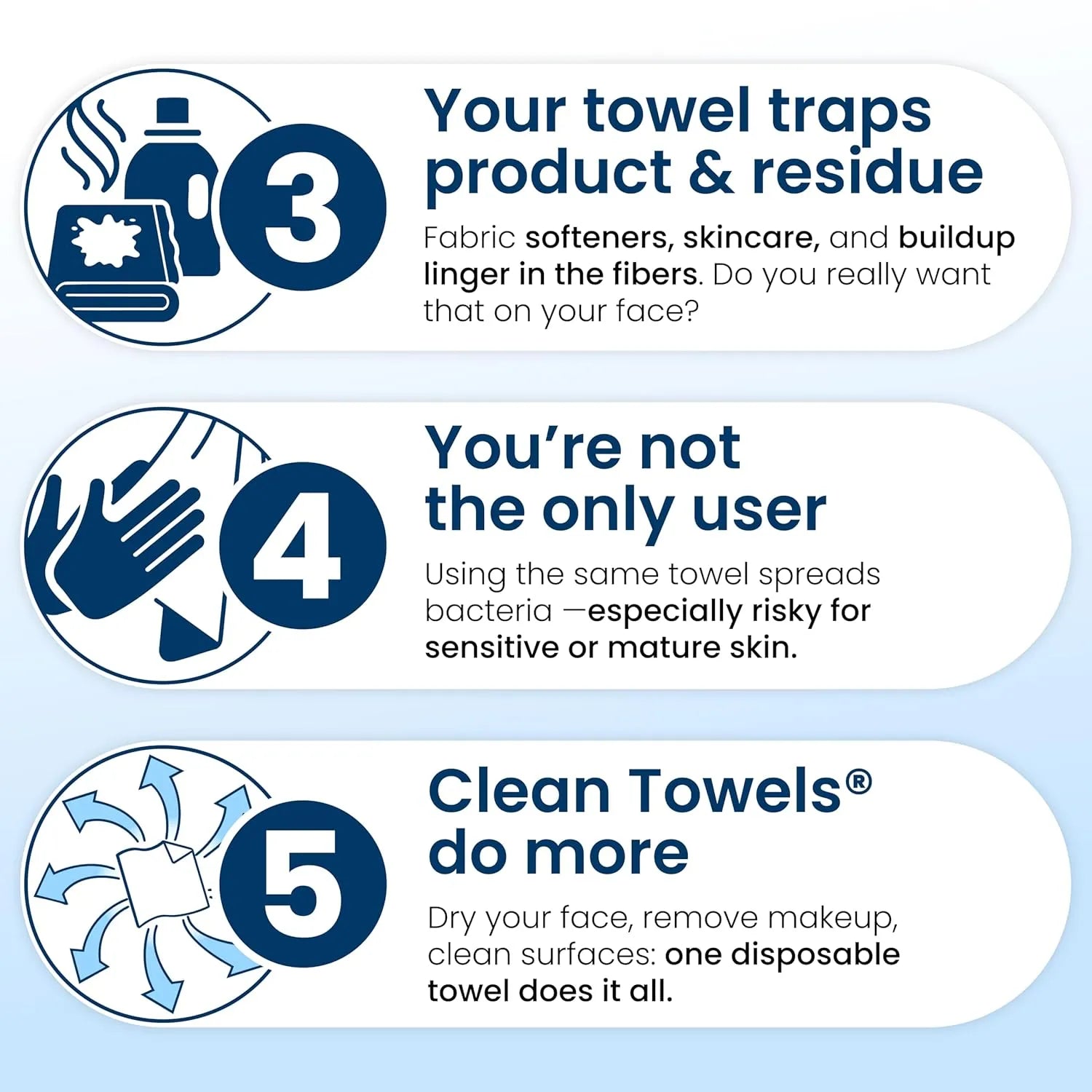 Clean Skin Club Clean Towels XL®
