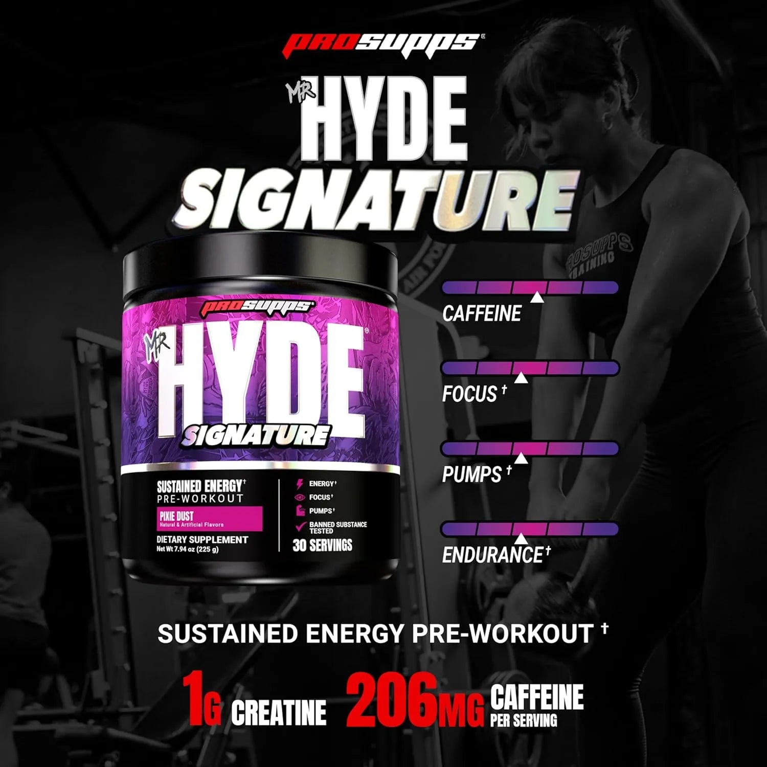 ProSupps Mr. Hyde Signature Pre Workout Powder with Creatine