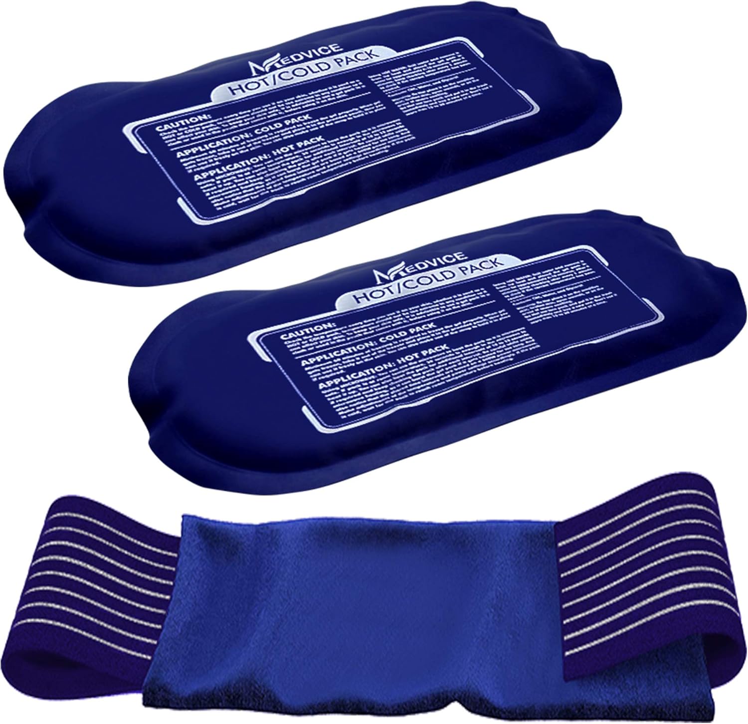 Reusable Hot and Cold Ice Packs for Injuries