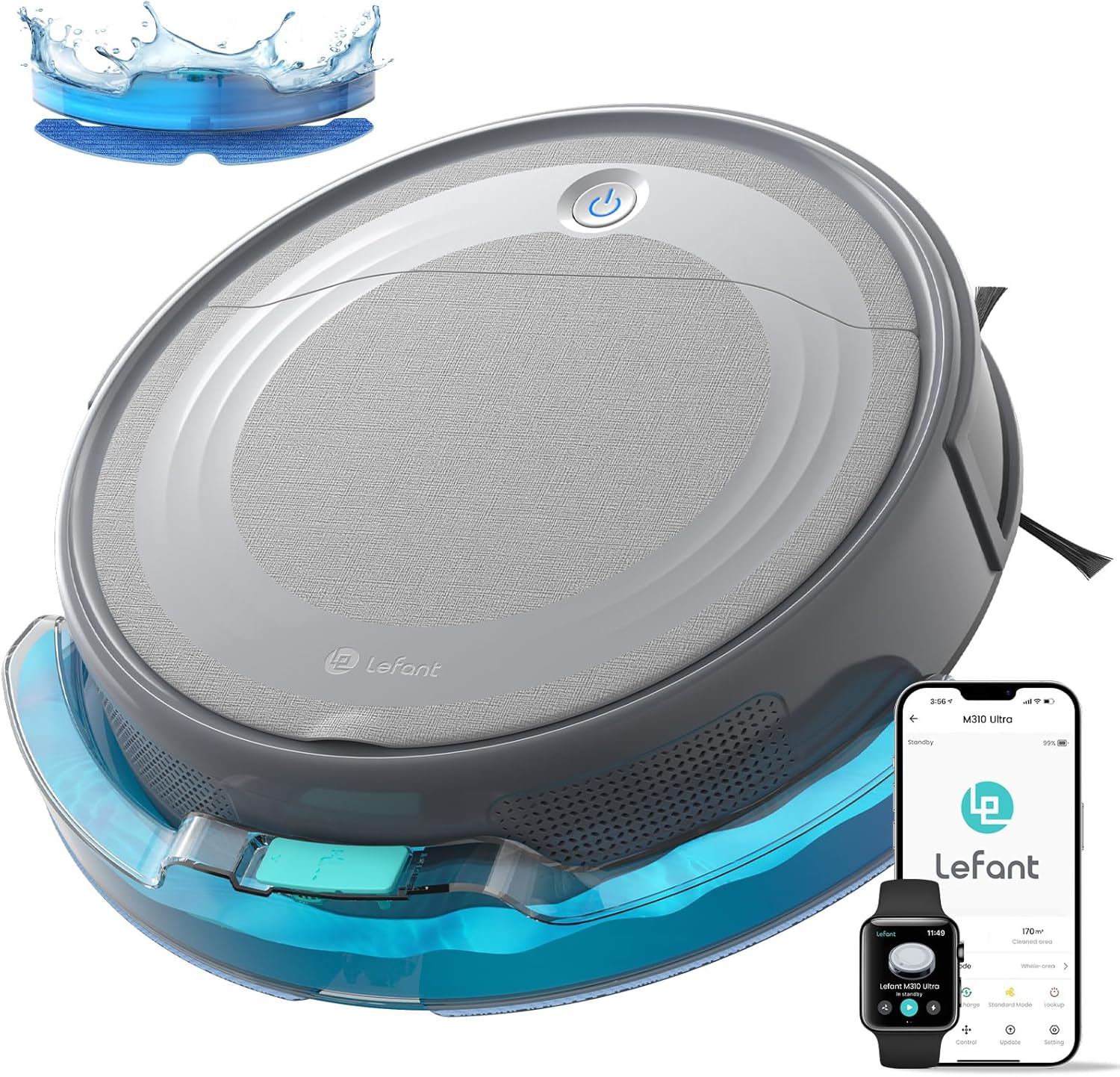 Lefant Ultra Robot Vacuum and Mop