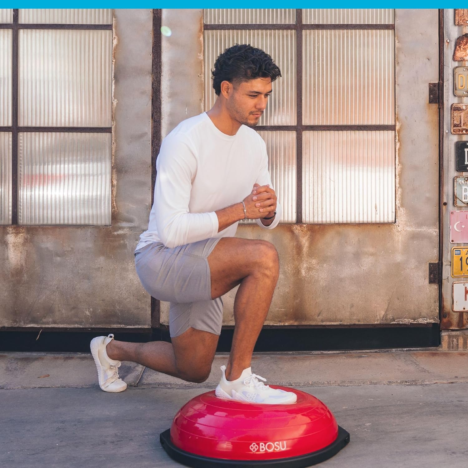 Bosu Balance Ball Exercise Trainer